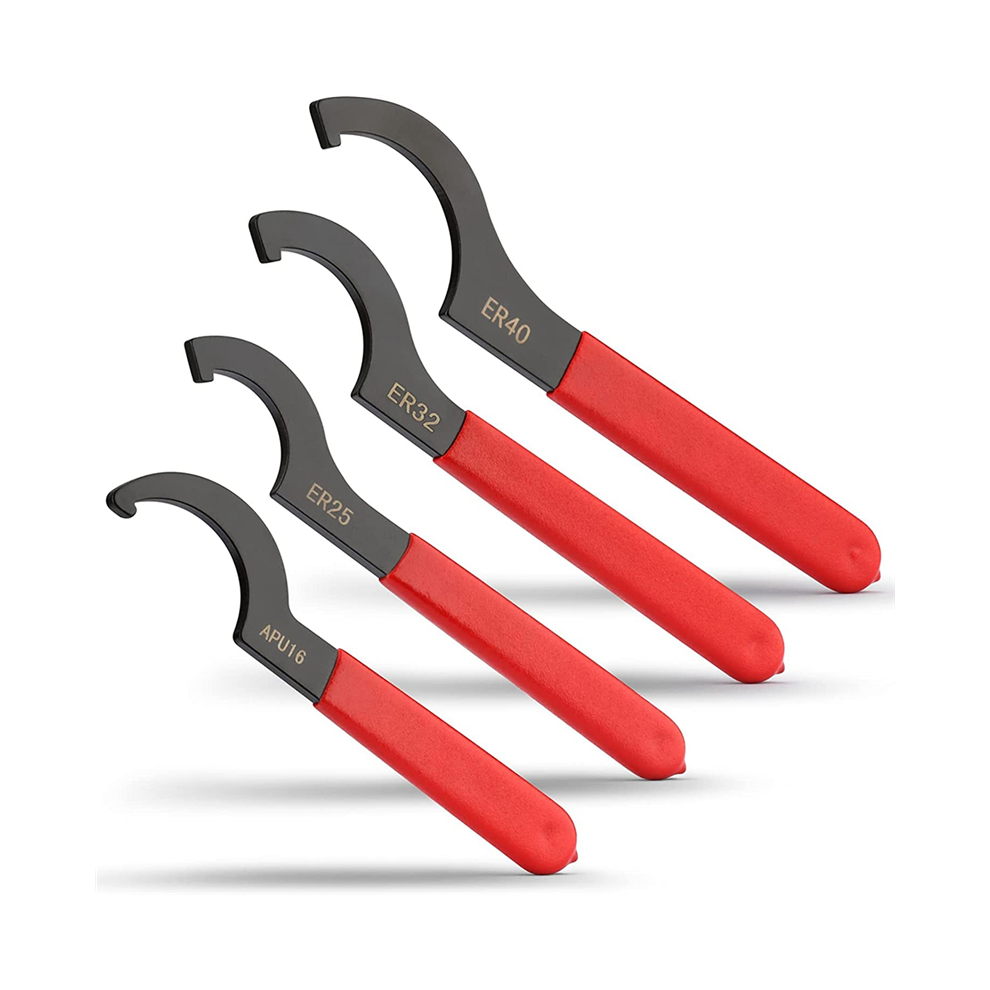 Coilover Wrench Spanner, 4Pcs Non-Slip Spanner Set, Professional Unive 4853961240338