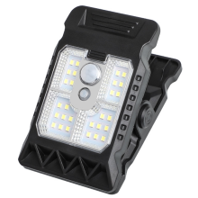 Outdoor Solar Lights Motion Sensor Security Lamp Clip-on for Fence Dec