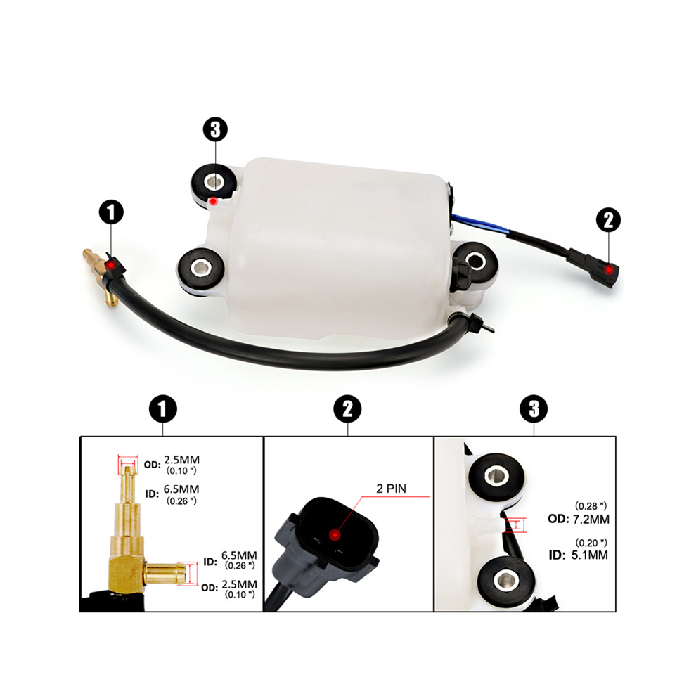 Gruppo Serbatoio Olio Fuoribordo Per Mercury Mariner 884525T1 1200-8M0064075