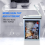 Automatic Touchless Bathroom Trash Can with Lid White Slim Narrow Plas 6