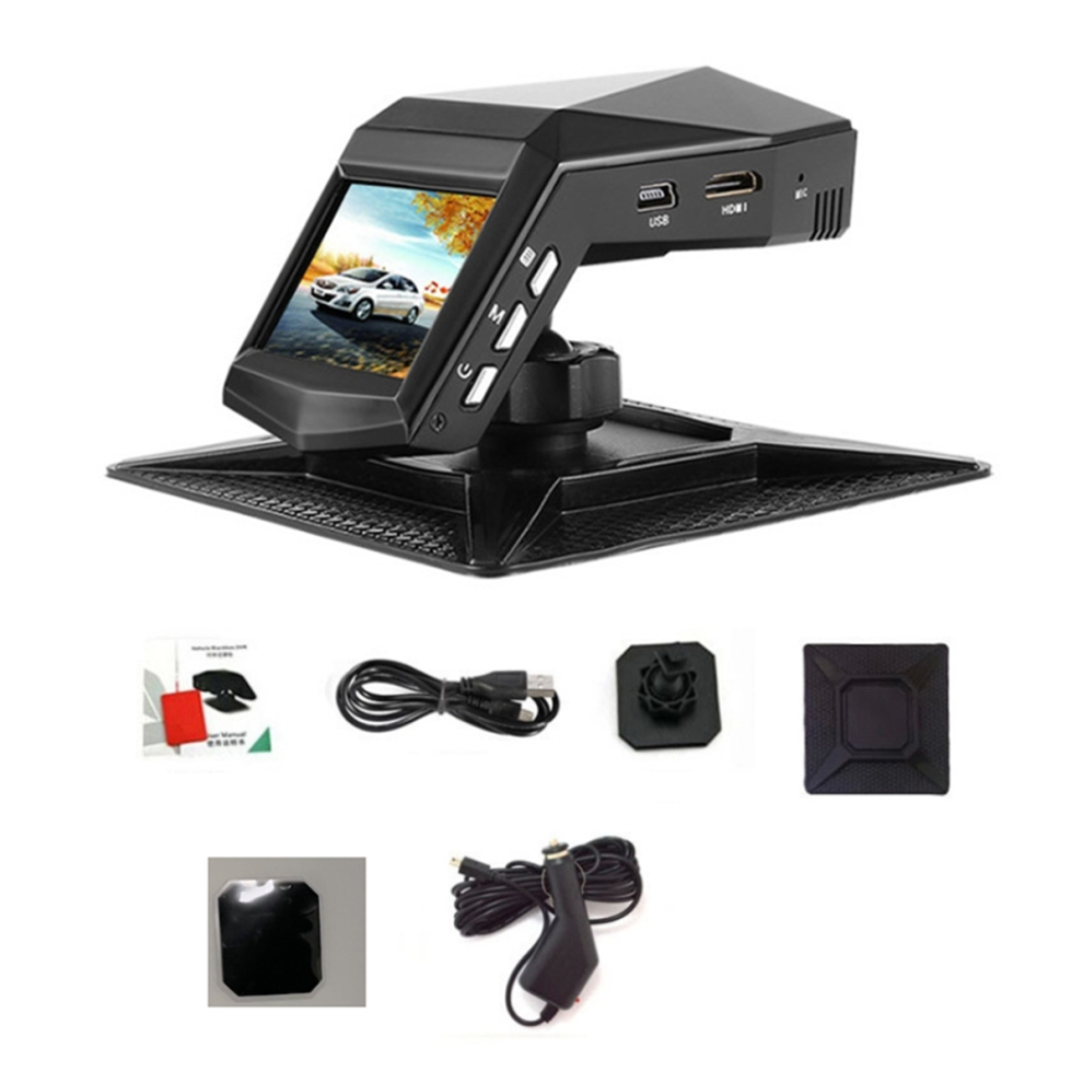 1080P Full HD Dash Cam Car Video Driving Recorder with Center Console-image-OPC-PJPX9ZK-NEW