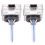 2PCS D1C D1S D1R 8000K Eis Blau HID Xenon Auto Scheinwerfer 35W High Low B 4