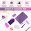 DIY Tools Diamond Dots Accessoires Kit, Diamantborduurdoos met 28 6