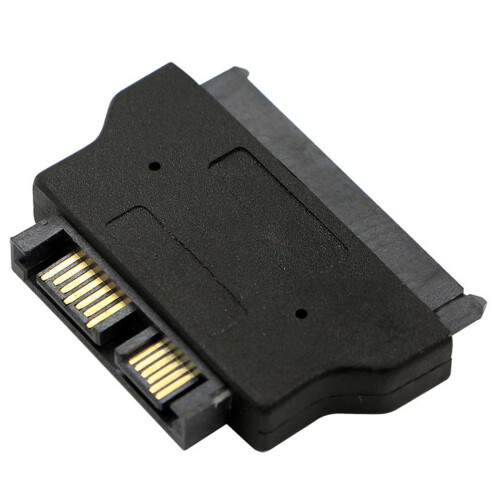 Προσαρμογέας SATA Serial 7+15 22Pin Αρσενικό σε Slim 7+6 13Pin Θηλυκό για Επιτραπέζιο 2