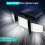 210 LED Solar Security Lights with Remote 2500LM Motion Sensor Outdoor 5