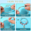 45Pcs Snake Charm Bracelet Set Expandable Bangle Bracelets Adjustable 7
