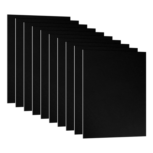 Folha de alumínio anodizado 3,3 x 2,1 x 1/32 polegadas, 10 peças de placa retangular de metal 0 1