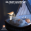 Small Bird Lamp,Dimmable and Cordless Night Light, USB Rechargeable To 7