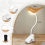 Small Bird Lamp,Dimmable and Cordless Night Light, USB Rechargeable To 3