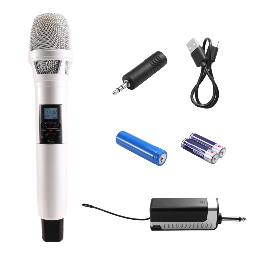 -105 Microfoni Wireless Microfoni Dinamici Palmari Con Ricevitore Per