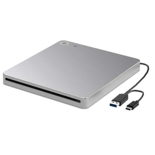 External 3D DVD Drive,USB 3.0 and Type-C CD Drive Player Ultra Slim Sl 1