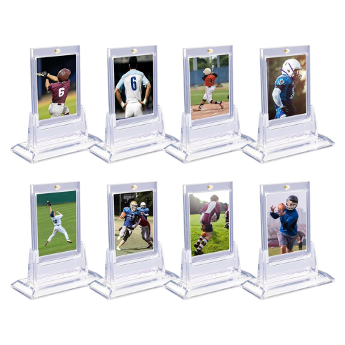 soportes magnéticos para tarjetas coleccionables, protector con acrílico S 2
