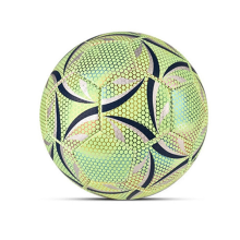Utendørs glødende reflekterende fotballball offisiell nr. 5 PU kamptr.