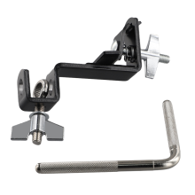 Accesorios para soporte de abrazadera de cencerro para bombo Soporte de montaje para percusión
