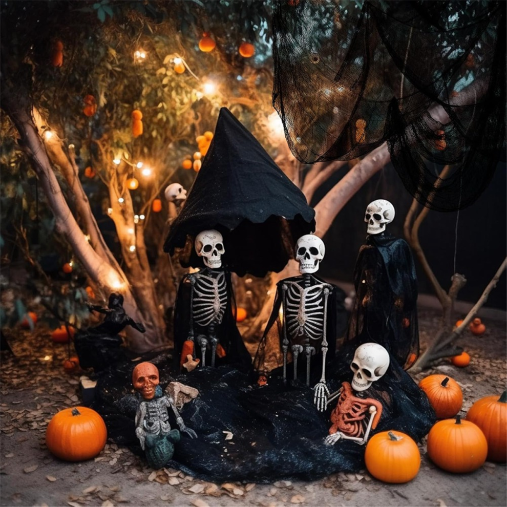 Decorazioni Horror Di Halloween Per Feste, Adatte Per Tavoli, Alberi, Giardino