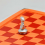 33CM Leather Chessboard Design Portable Board Game Accessory Metal Cor 5