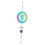 Eule Farbverlauf Wind Spinner Skulptur 3D Chimes Sun Catcher Blick 2