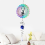 Eule Farbverlauf Wind Spinner Skulptur 3D Chimes Sun Catcher Blick 5