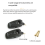A10 trådløs gitarsystem pickup-lydsender/mottaker for elektriske gitarer 5