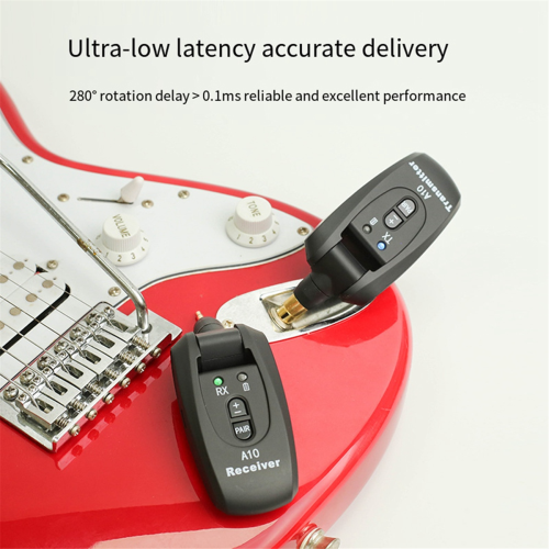 A10 trådløs gitarsystem pickup-lydsender/mottaker for elektriske gitarer 2