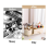 Make-up-Organizer-Arbeitsplatte mit Schubladen, 360 drehbarer Bürstenhalter 7
