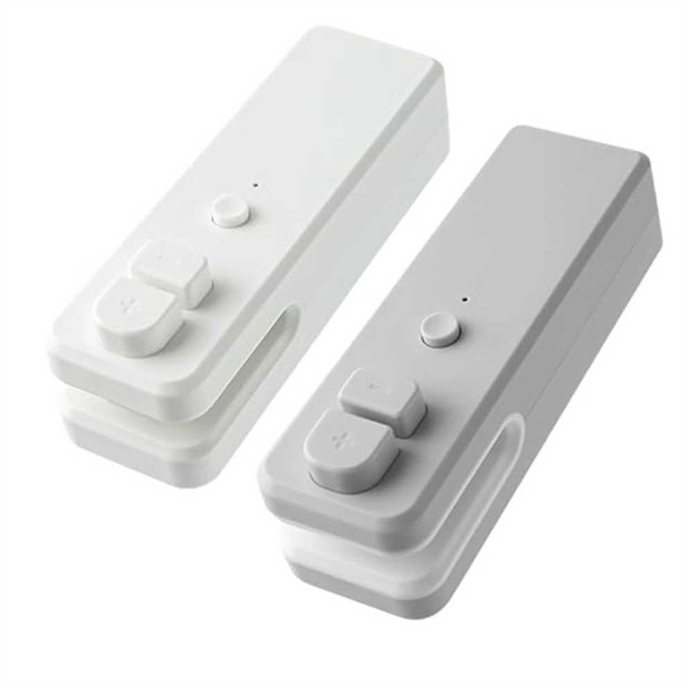 Mini MáQuina Selladora Y Cortadora De Bolsas Recargable Por Usb, 2 Unidades, Con Calor-image
