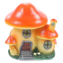 Miniaturstatue, Feengartenhausstatue aus Harz, Miniaturlandschaft D