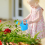 4PCS Plastic Watering Cans Chicken Garden Play Kids Beach Bath Random 4
