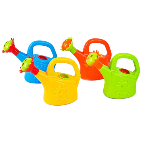4PCS Plastic Watering Cans Chicken Garden Play Kids Beach Bath Random