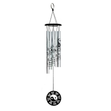 Kleiner Bagua Windspiel Anhänger, Retro Metallspiel, Glücksgarten