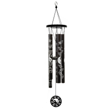 Medium Bagua Windspiel Anhänger Chinesische Feng Shui Ornament Gedenken