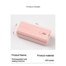Tragbarer Mini-Heißsiegelbeutel, Handheld für Chipstüten, Kunststoff-Lebensmittelaufbewahrung