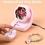 Automatic Clay Bead Bowl for Bracelet Making, Spinner with Needle and 6