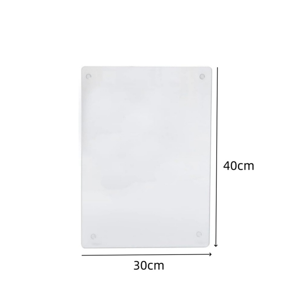 Tagliere In Acrilico Per Campeggio All'aperto, Piccolo Vassoio Trasparente Da Banco