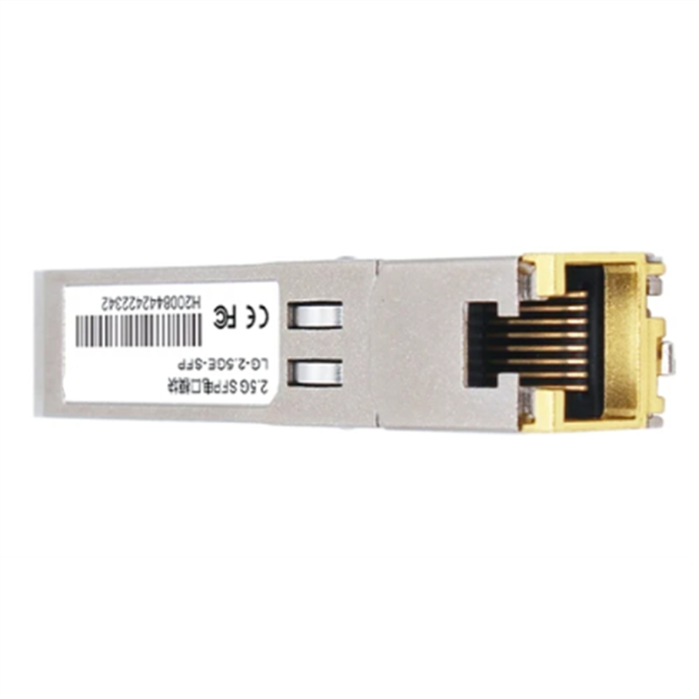 2.5G Sfp Module 2500M Optical Port Turn To Rj45 Ethernet Gigabit 1000M Silver 4853961270908