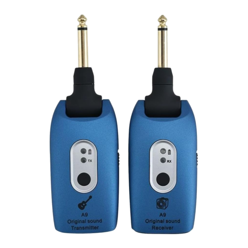 2,4 GHz trådløst gitarsystem oppladbar lydsender/mottaker 1