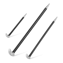Rollende koevoetset dames mechanische voetstang, autostang, hielhefboom 6 inch