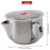1000 ml multifunktionel 304 rustfrit stål sovs olie suppe fedtseparator 7
