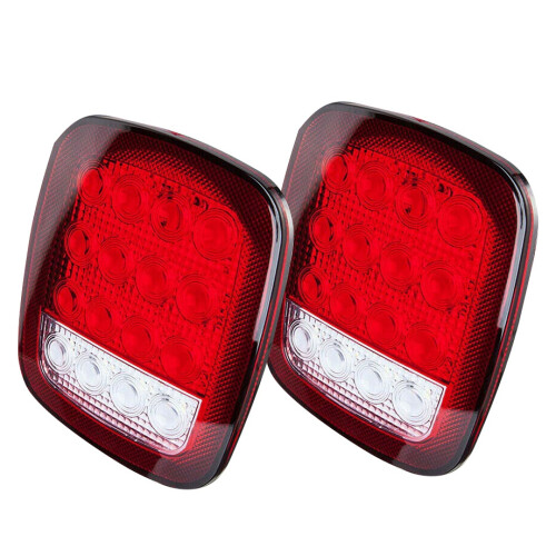 Πίσω φως LED, φλας πίσω φρένου, φλας όπισθεν για TJ CJ YJ