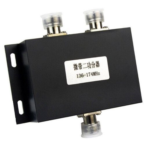 Διαχωριστής Ισχύος Κεραίας 2 Δρόμων VHF 136-174MHz για Αναμεταδότη Ραδιοφώνου 2