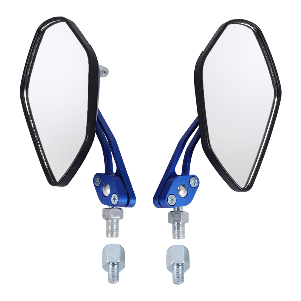 2Pcs/Set Universal Motorcycle Rearview Mirrors Motorbike 360 Degree Ro 4853961273640