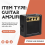 Φορητός μίνι ενισχυτής κιθάρας-μπάσου Guitarra AMP 5W ηχείο με κλιπ-ον 5