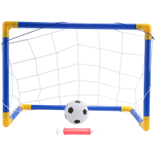 Sammenleggbart mini-fotballmålnettsett med pumpe Kids Sport In