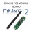 Módulo de luz LED inalámbrico DMX512 2.4G Transmisor receptor de PCB LED con 6