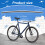 Alloy Fixed Gear -pyöräilypyörä, suora Fixie-pyörän ohjaustanko, väri 11
