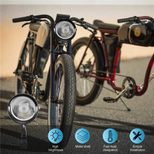 180 Lumen Helle Retro Fahrrad/Bike/Radfahren Dreirad licht LED Headlig