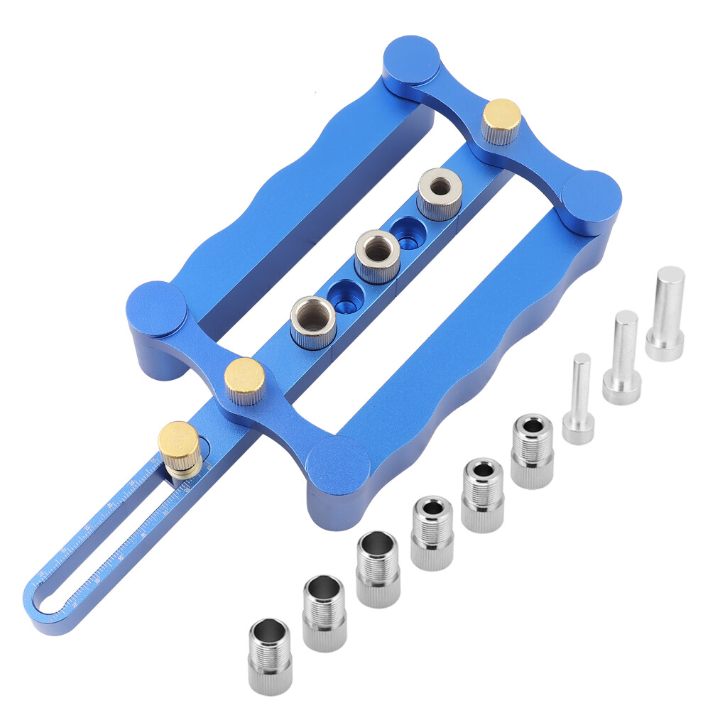 6/8/10mm Self Centering Doweling Jig Wood Drill