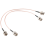 2 τεμάχια καλώδιο 3G HD SDI BNC 30cm 75 Ohm για υποστήριξη καμερών και εξοπλισμού βίντεο 4