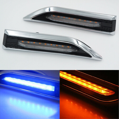 2 pezzi di indicatori di direzione laterali a LED per auto per Cruze 2009-2015 2