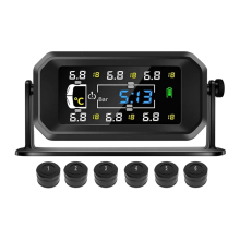 Systém monitorování tlaku v pneumatikách pro automobily, obytné vozy, nákladní automobily, TPMS, 6 kol